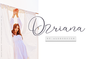 Driana Brideth, a Script Font by Aldedesign (Thumbnail 3 of 10)