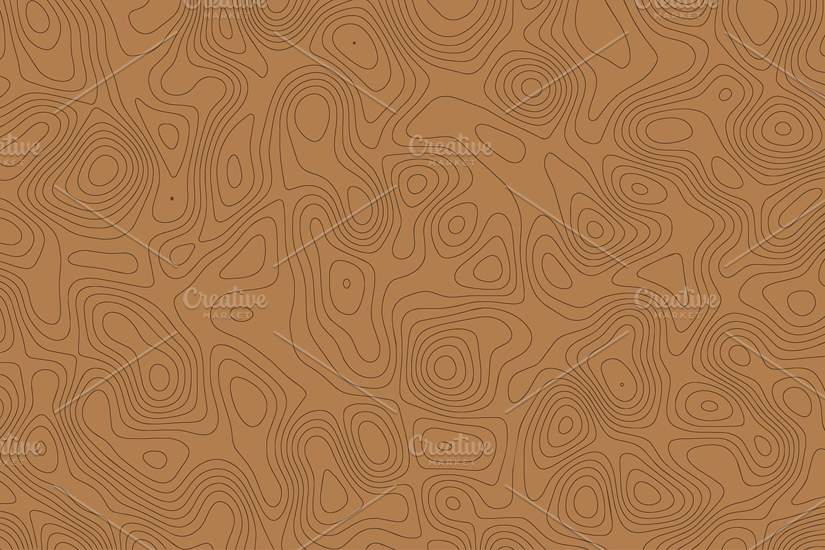 Topographic Map Vector Backgrounds, a Background Graphic by alexdndz (Photo 2 of 5)