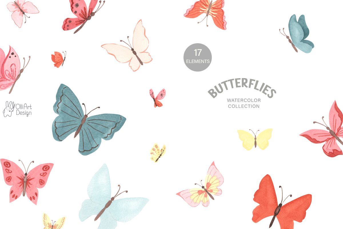 Kids BUNDLE. Watercolor, an Animal Illustration by OlliArtDesign (Photo 22 of 22)