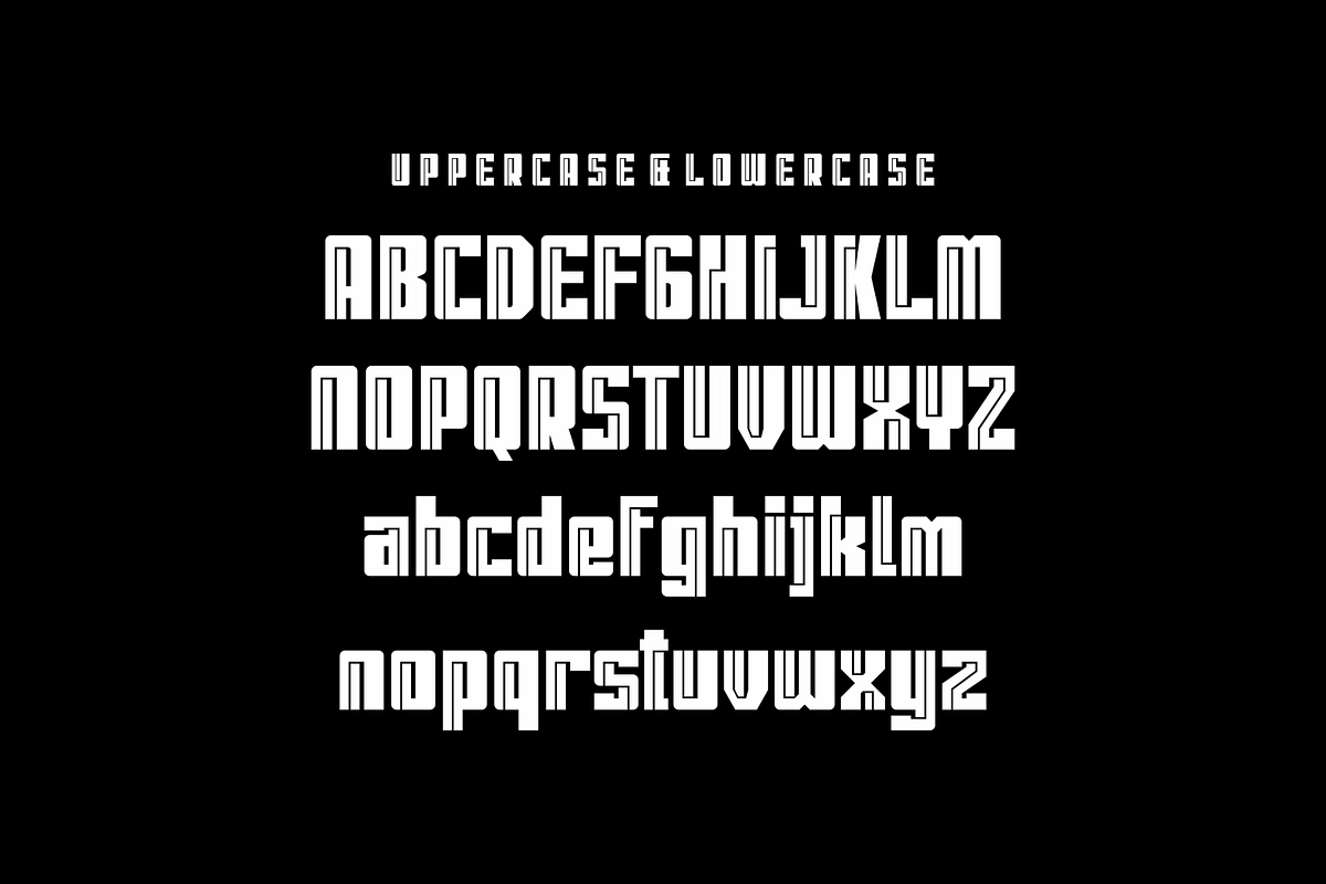 Hebon - Decorative Display Font, a Sans Serif Font by lelevien (Photo 2 of 4)