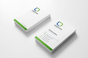 Massage Apps Business Card