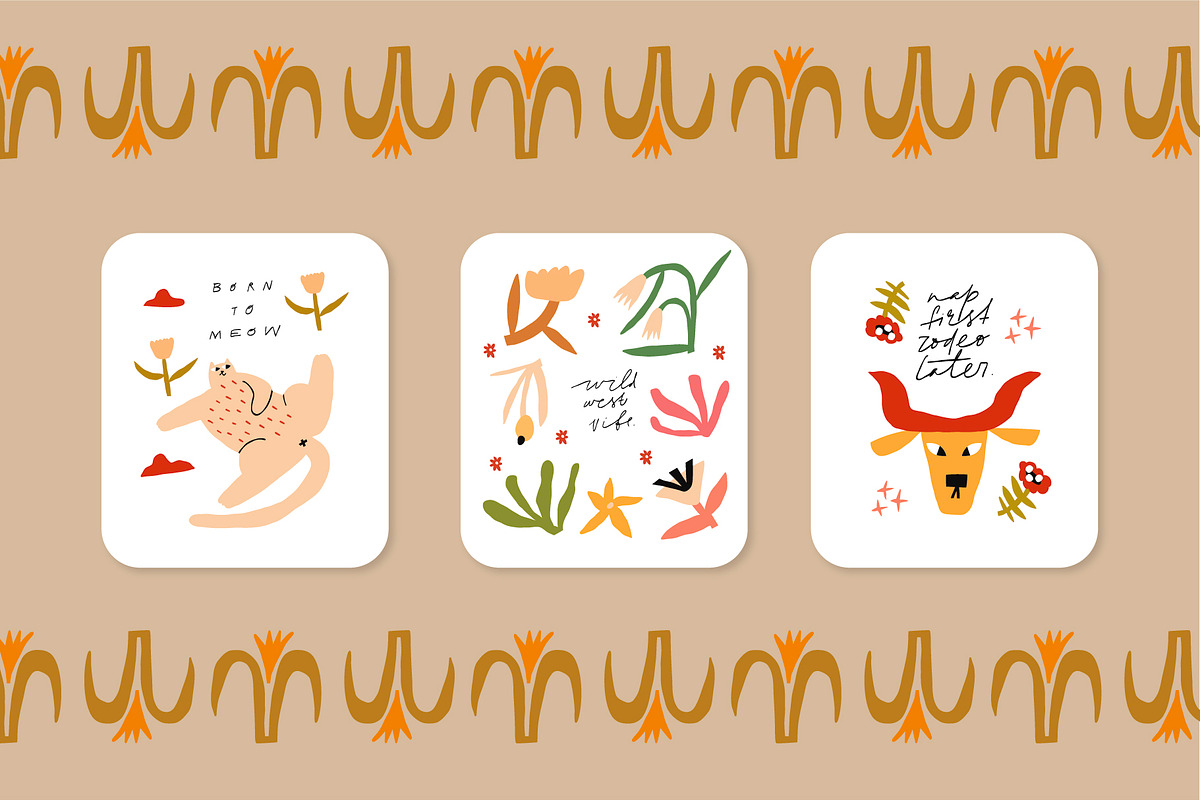 Arizona cats | 350+ illustrations, an Animal Illustration by Olia (Photo 11 of 13)