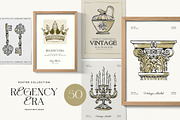 Regency Era | Poster Builder, an Object Graphic by KetteCreate (Thumbnail 1 of 15)