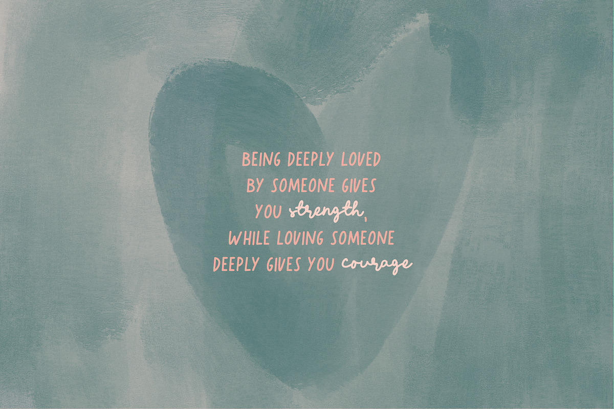Script Font Rational Mood, a Script Font by pixelcolours (Photo 6 of 15)
