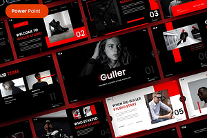 Guller – Business PowerPoint Templat, a Presentation Template by Ink Gallery