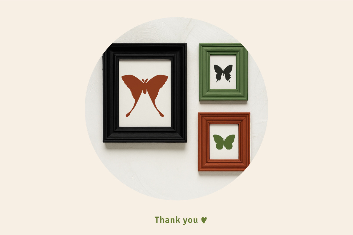 Butterflies vector and PNG clipart, an Animal Illustration by kotoffei (Photo 5 of 5)