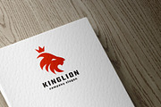 King Lion Head Logo, a Branding & Logo Template by Design_Planet (Thumbnail 3 of 3)