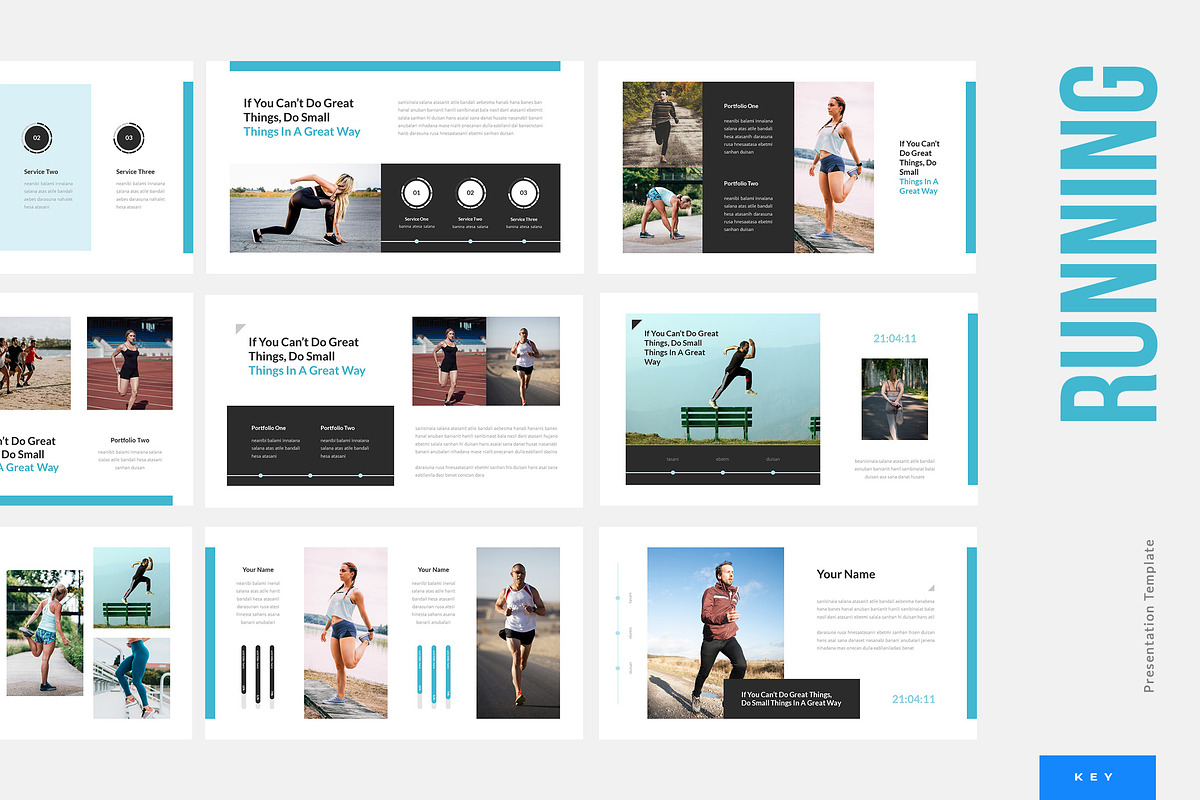 Running - Sport Keynote, a Presentation Template by naulicreative (Photo 1 of 4)