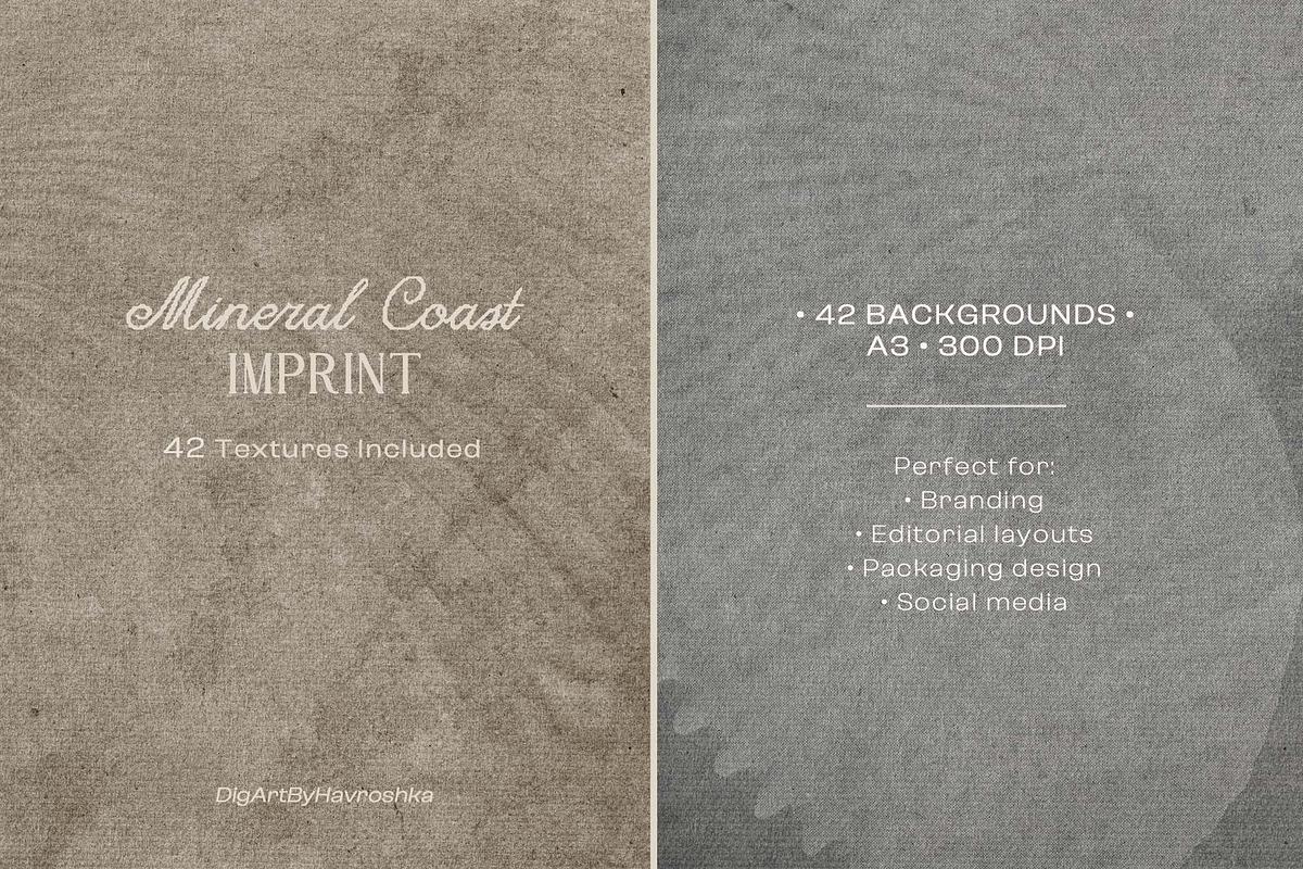 Mineral Coast Imprint backgrounds, a Texture Graphic by DigARTbyHavroshka (Photo 6 of 15)