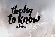 Tottebas - Hand Lettering Font, a Script Font by ivan_artnivora (Thumbnail 2 of 4)