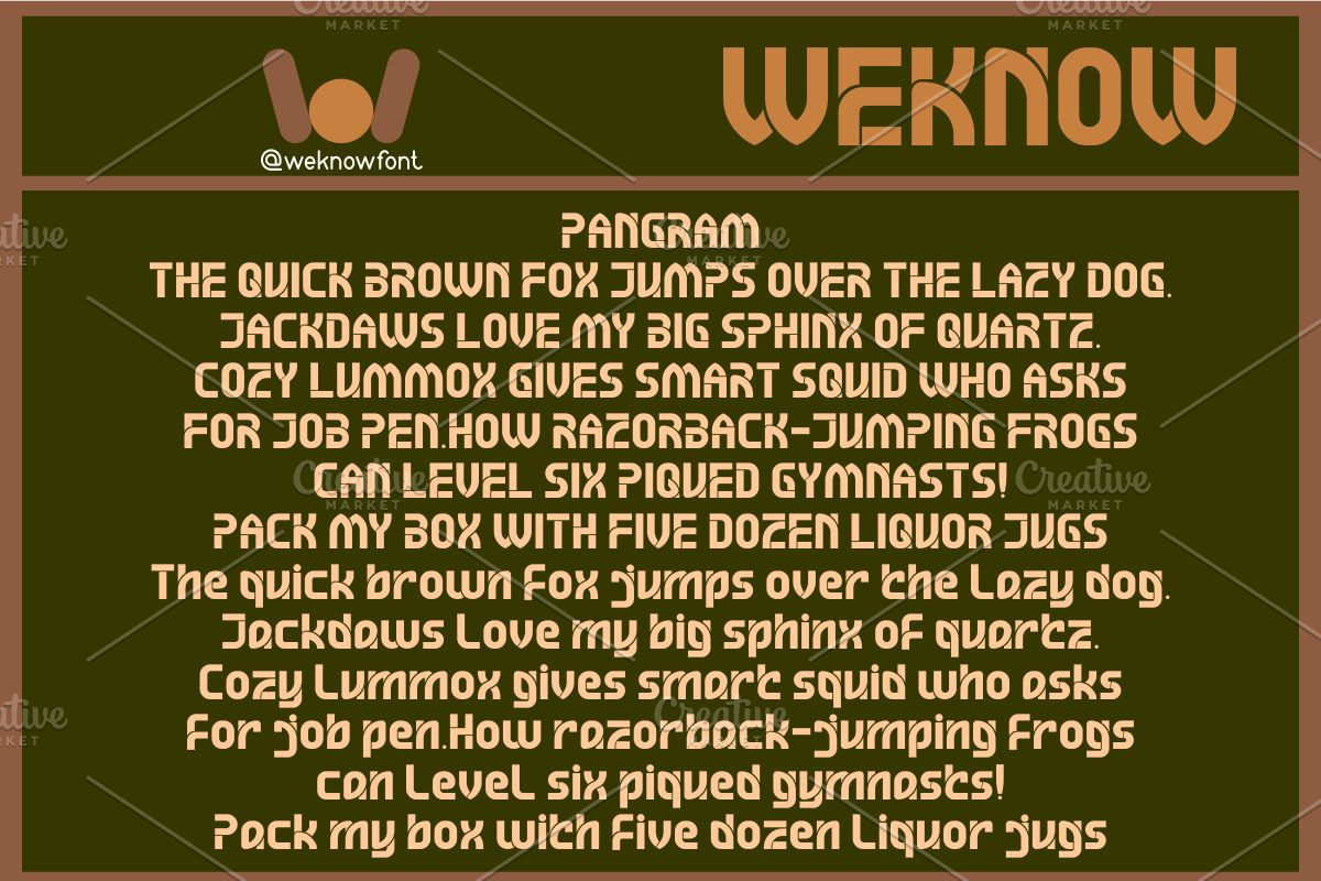 Professional Skills font, a Font by weknow (Photo 6 of 8)