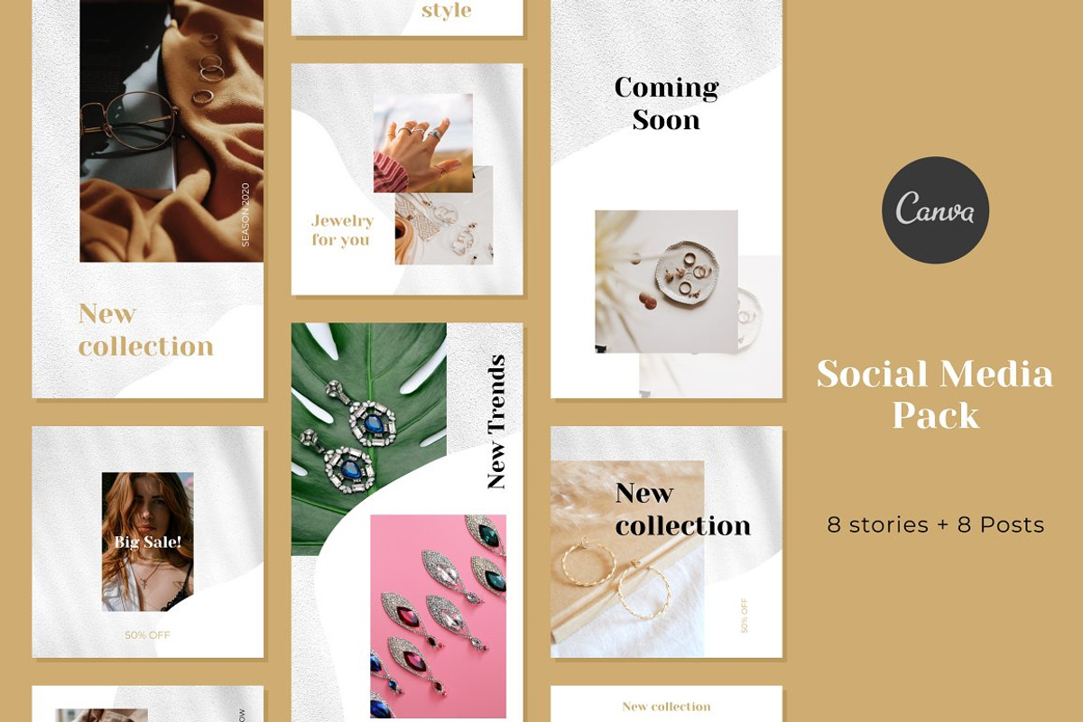 SALE! Canva Social Bundle, a Social Media Template by uispot (Photo 7 of 10)