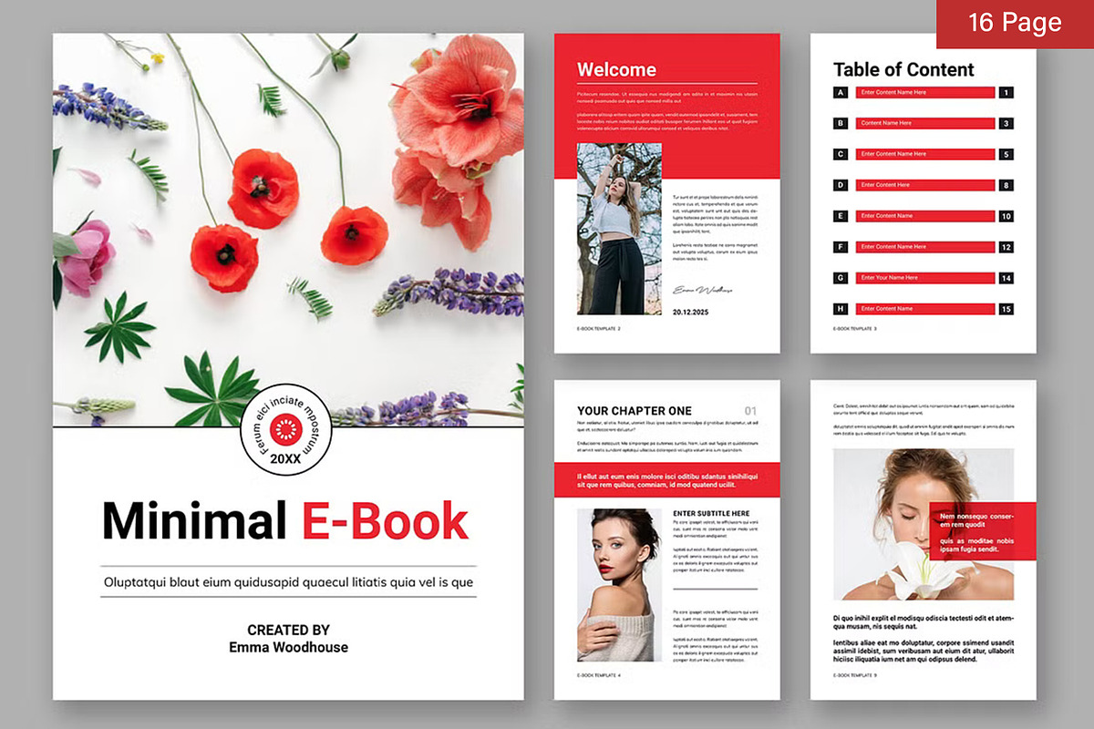 E-Book Templates Bundle preview 3