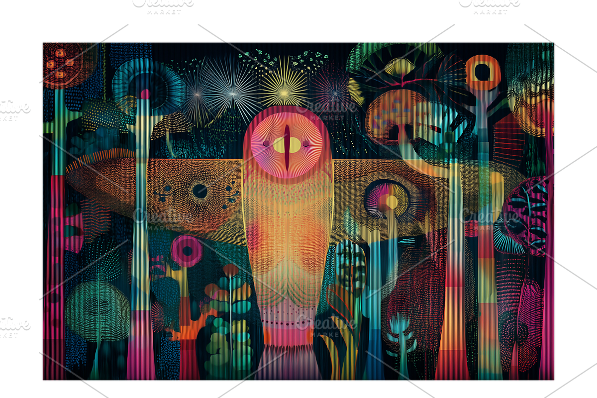 Enod. Enchanted Forest Animal Spirit, an Animal Illustration by milatovar (Photo 6 of 19)