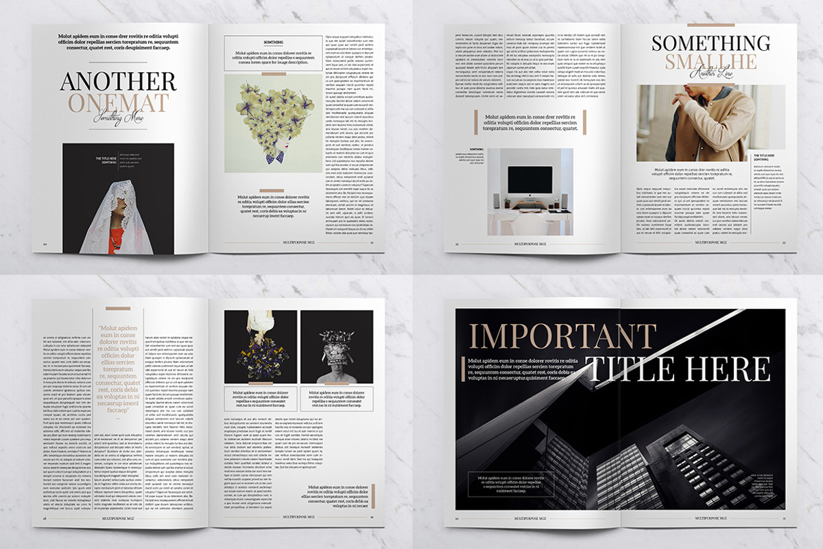 Magazine Bundle 10, a Magazine Template by Luuqas Design (Photo 10 of 12)
