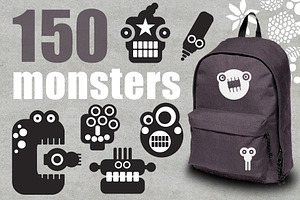 150 monsters + patterns