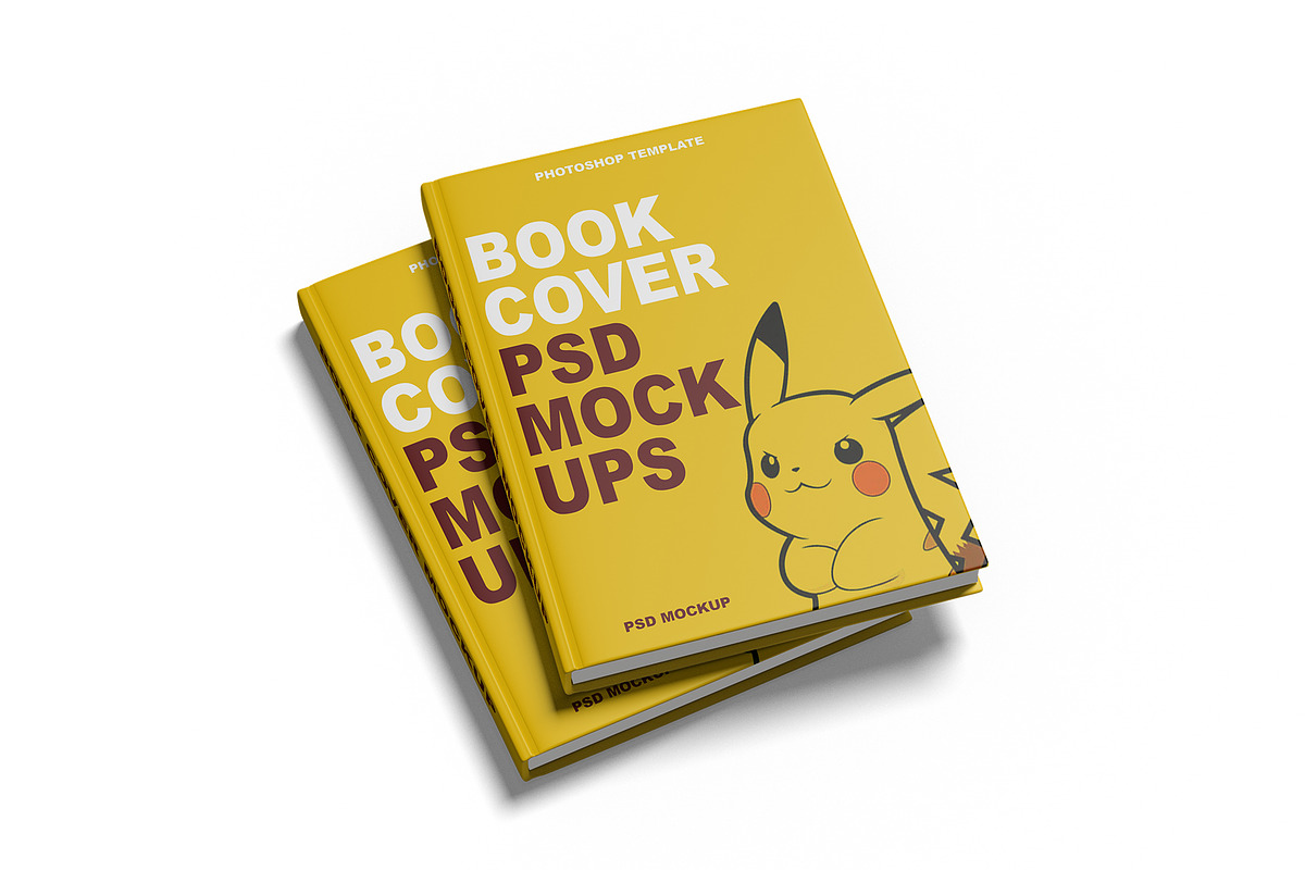 Book Cover Mockup, a Books & Magazine Mockup by mockupbuys (Photo 14 of 34)