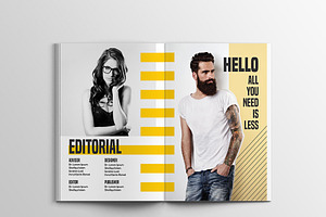 Linda Fashion Megazine Template