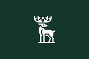 Minimalist Deer Emblem Animal, an Animal Illustration by Vectorium Studio (Thumbnail 3 of 4)