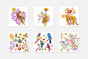 TROPICAL ART, a Pattern Graphic by GALAKAM (Thumbnail 9 of 12)