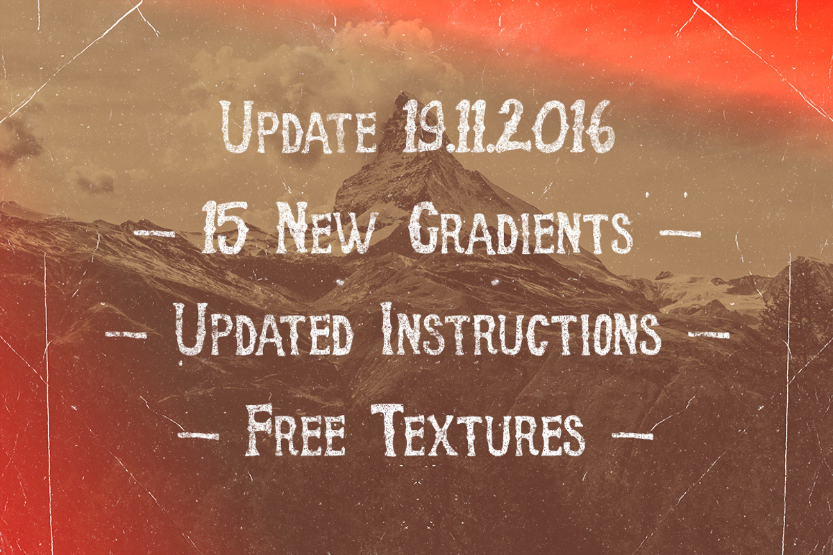 Vintage Lights Gradients, a Gradient Add-On by Gromov Design (Photo 2 of 6)