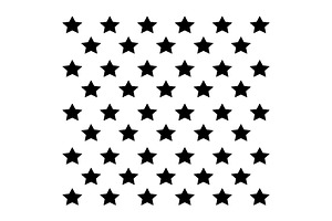 50 stars, an Illustration by Mark1987