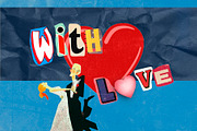 Valentines day RETRO Design SET, an Object Graphic by Alexiva (Thumbnail 7 of 7)