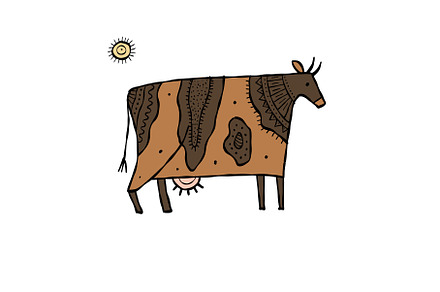 Stylish Ethnic Vector Illustration