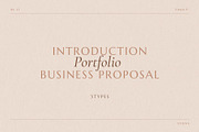 Sienna Vertical Template, a Presentation Template by Simple P. (Thumbnail 3 of 12)