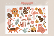 Jungle Friends Kit, an Animal Illustration by miumiu (Thumbnail 5 of 15)