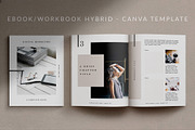 Course Workbook eBook Canva Template, a Magazine Template by Studio Sugoi (Thumbnail 1 of 12)