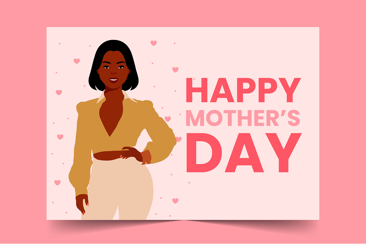 Happy Mothers Day Card, a Card Template by nataliemukundu (Photo 1 of 2)