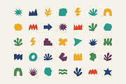 Wildform: Hand-Cut Abstract Shapes, an Object Graphic by pixelbuddha.net (Thumbnail 4 of 5)