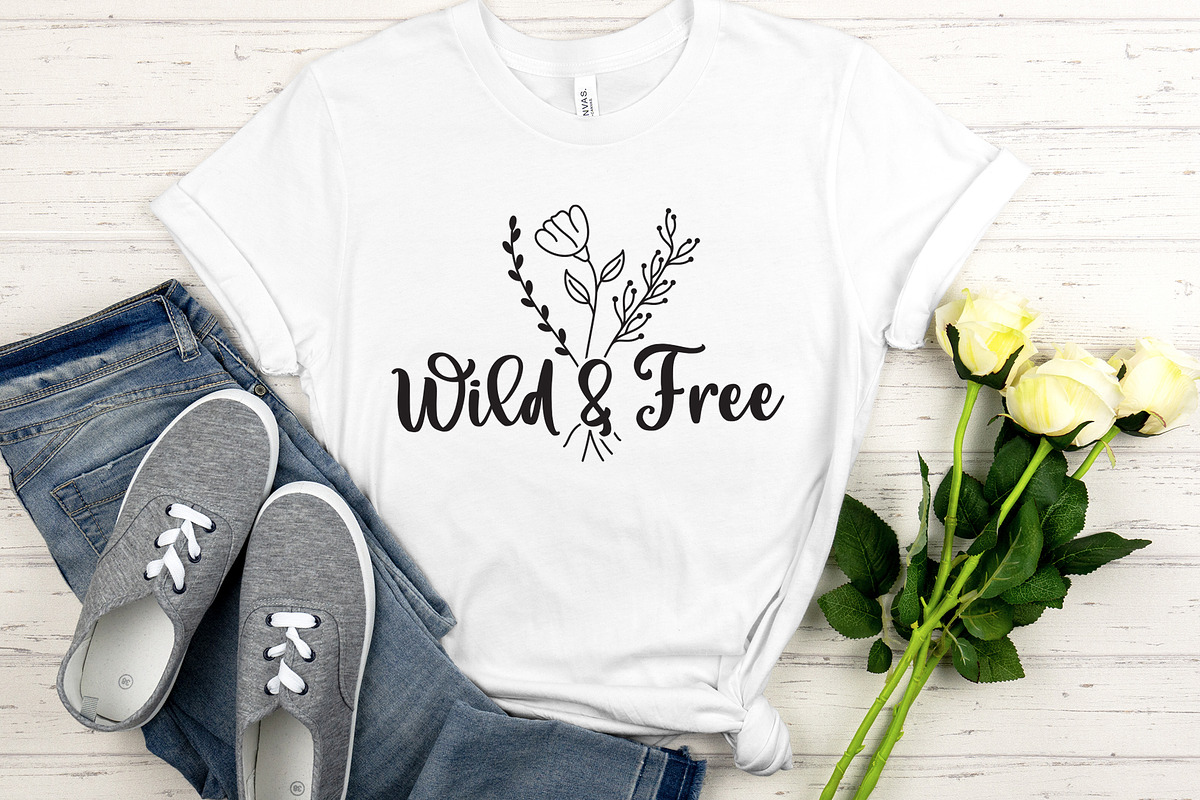 Wildflower Quotes SVG Bundle, a Graphic by CraftlabSVG (Photo 8 of 18)