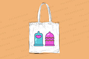 Condoms Multicolored Protection Art, an Object Illustration by Palau (Thumbnail 7 of 11)