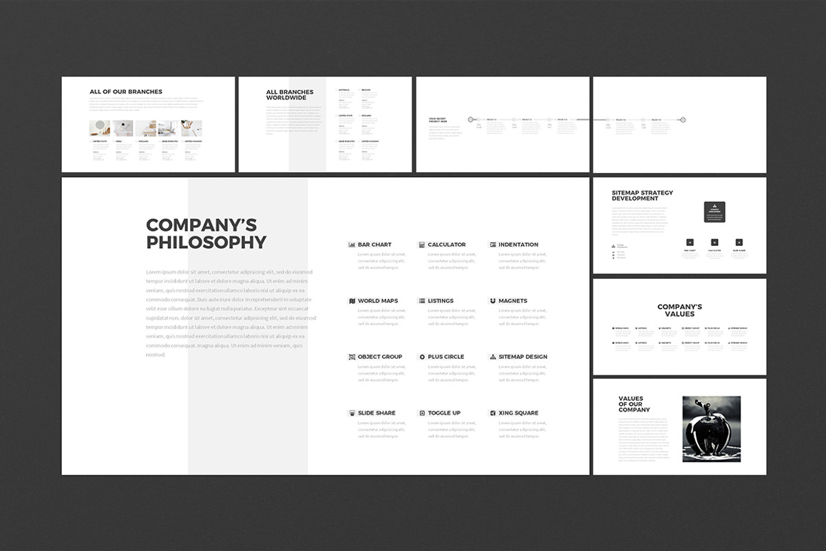 Unbounded PowerPoint Template, a Presentation Template by Diverter (Photo 4 of 17)