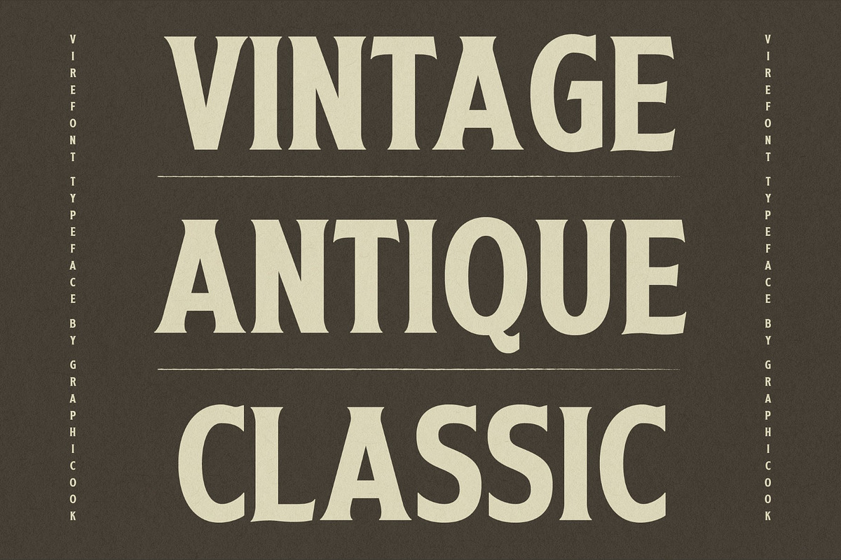 Virevont, a Serif Font by graphicook (Photo 3 of 10)