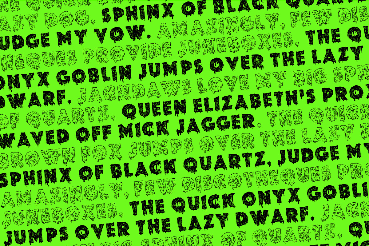 SLURM, a Font by Loudoun Design Co. (Photo 4 of 6)