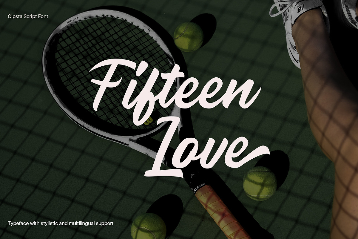 Cipsta Script Font, a Script Font by Ryan Rivaldo Vierra (Photo 4 of 10)