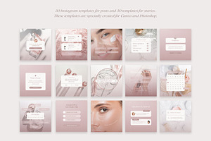 Beauty Instagram Template Canva