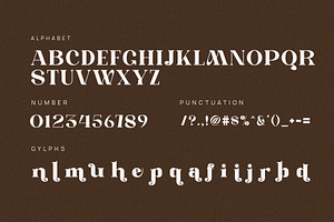 Wafine Elegant Ligature Serif Font