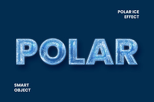 Polar Ice Frozen Cold Text Effect, a Layer Style Add-On by studiogstock