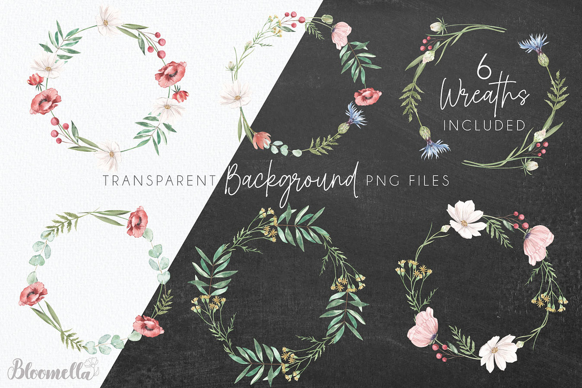 Wildflower Florals Poppies Flowers, an Object Graphic by Bloomella (Photo 5 of 7)