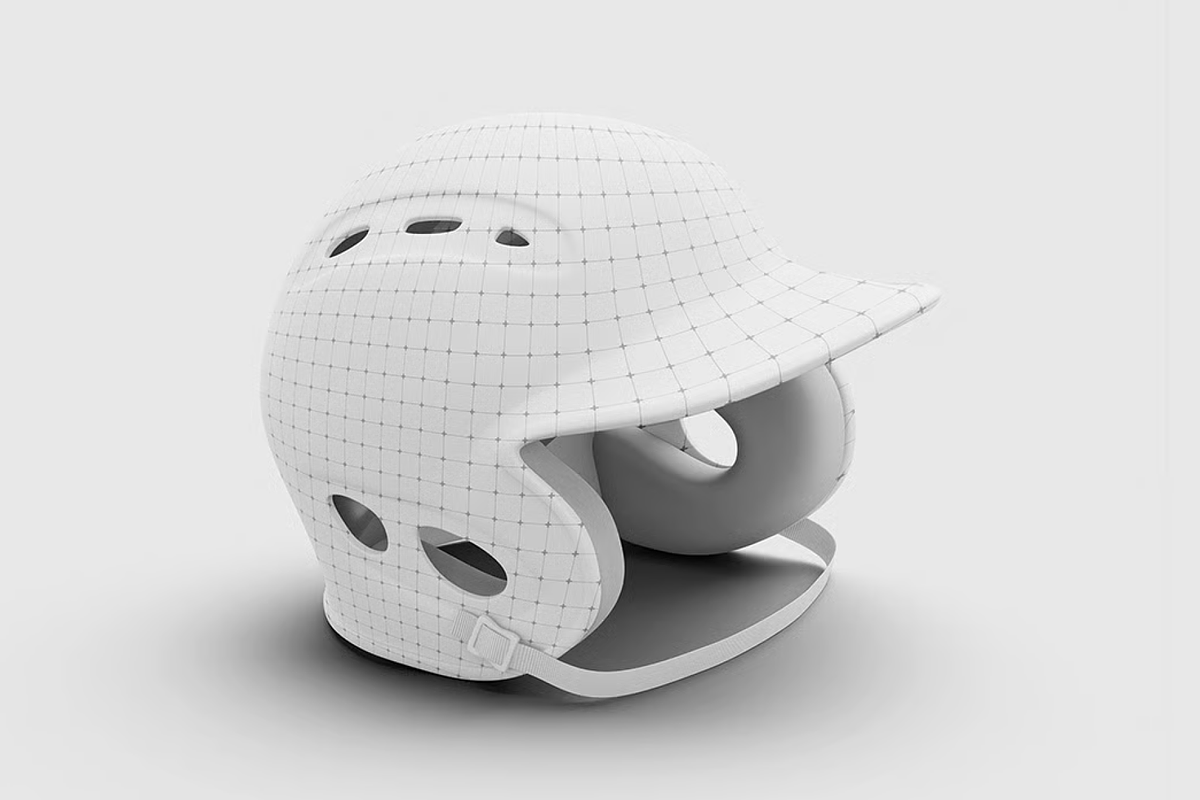 Protective Helmet Mockup, a Product Mockup by graphicsauce (Photo 3 of 4)