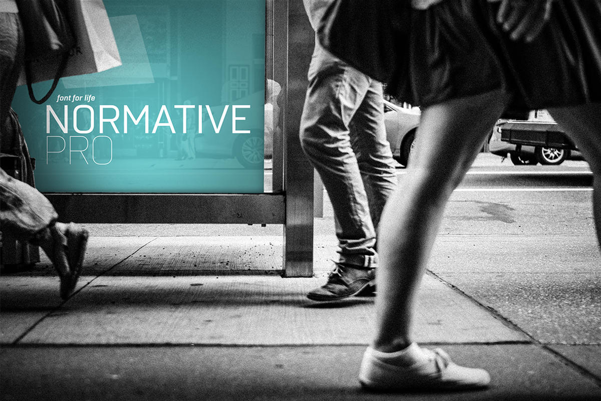 Normative Pro - 12 fonts preview 3