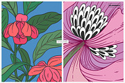 Botanical Modern Floral Illustration, a Decorative Illustration by likorbut (Thumbnail 2 of 6)