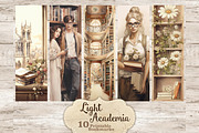 Light Academia Printable Bookmarks, an Education Illustration by GlamArtZhanna (Thumbnail 1 of 3)
