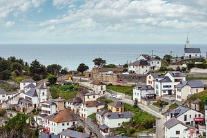 Luarca town cityscape, Spain., a Nature Photo by YuriyB