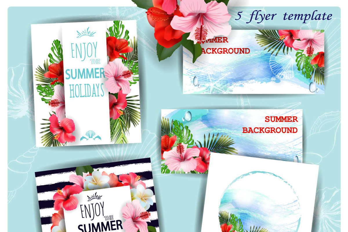Hello Summer Bundle., an Object Graphic by Gulnara Khadeeva (Photo 5 of 7)