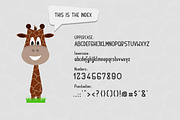 Jiraf Typeface, a Sans Serif Font by 28ink (Thumbnail 2 of 4)